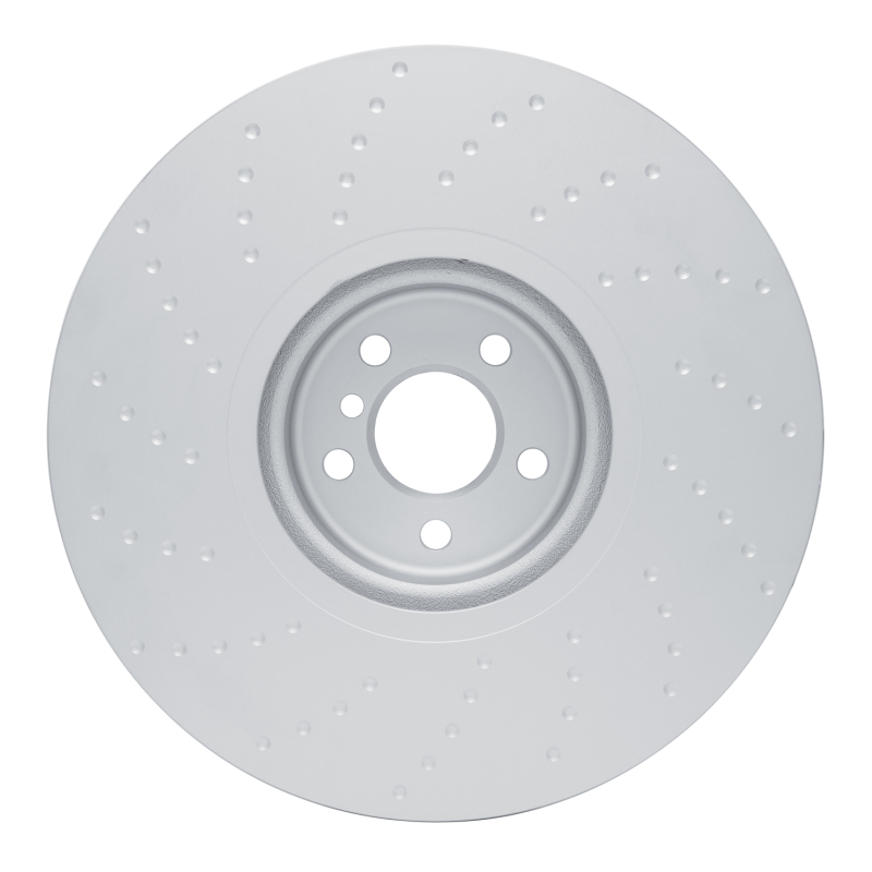 BMW 840i xDrive Brake Rotor (1) - Right Front - R1 Concepts - GeoSPEC Coated Dimpled - `19-`22